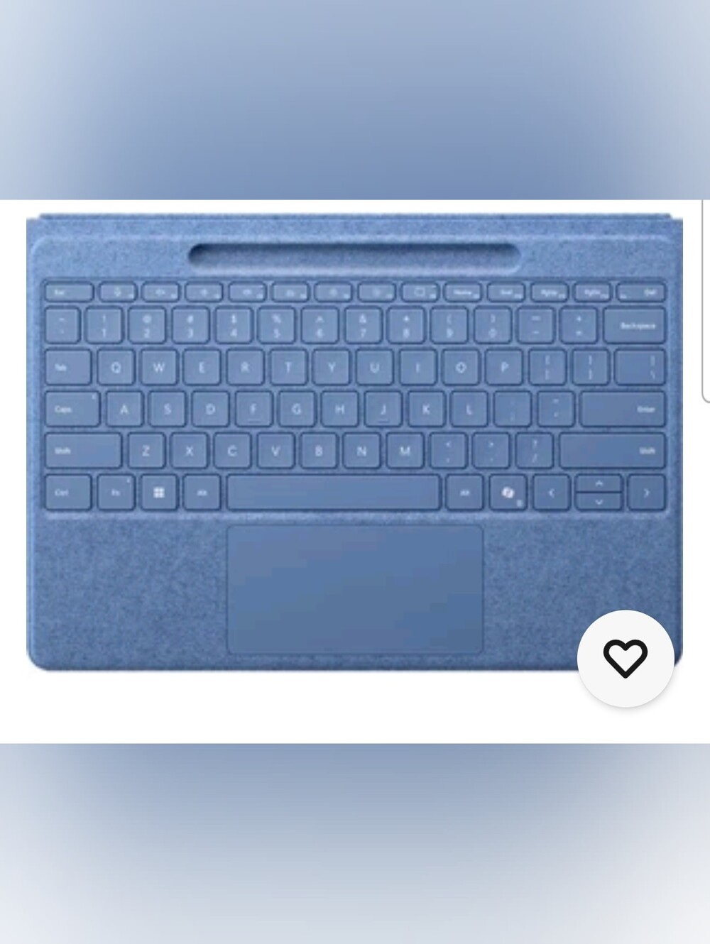 Microsoft Surface Type Cover Keyboard - Blue